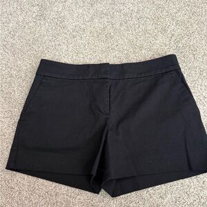 LOFT Black High-Waist Tailored Shorts the riviera short 3.5” inseam